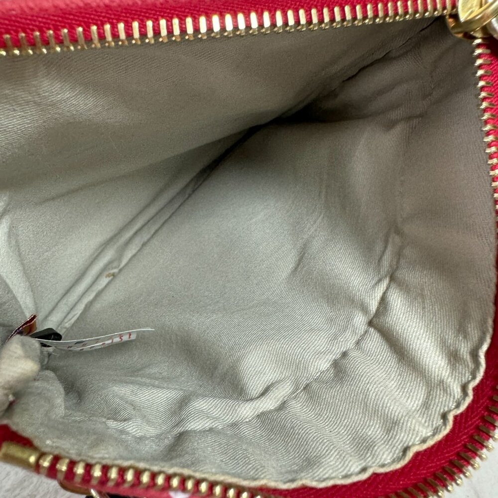 Dooney & Bourke Washington Nationals Crossbody Bag Red Triple Zip MLB - Picture 5 of 11